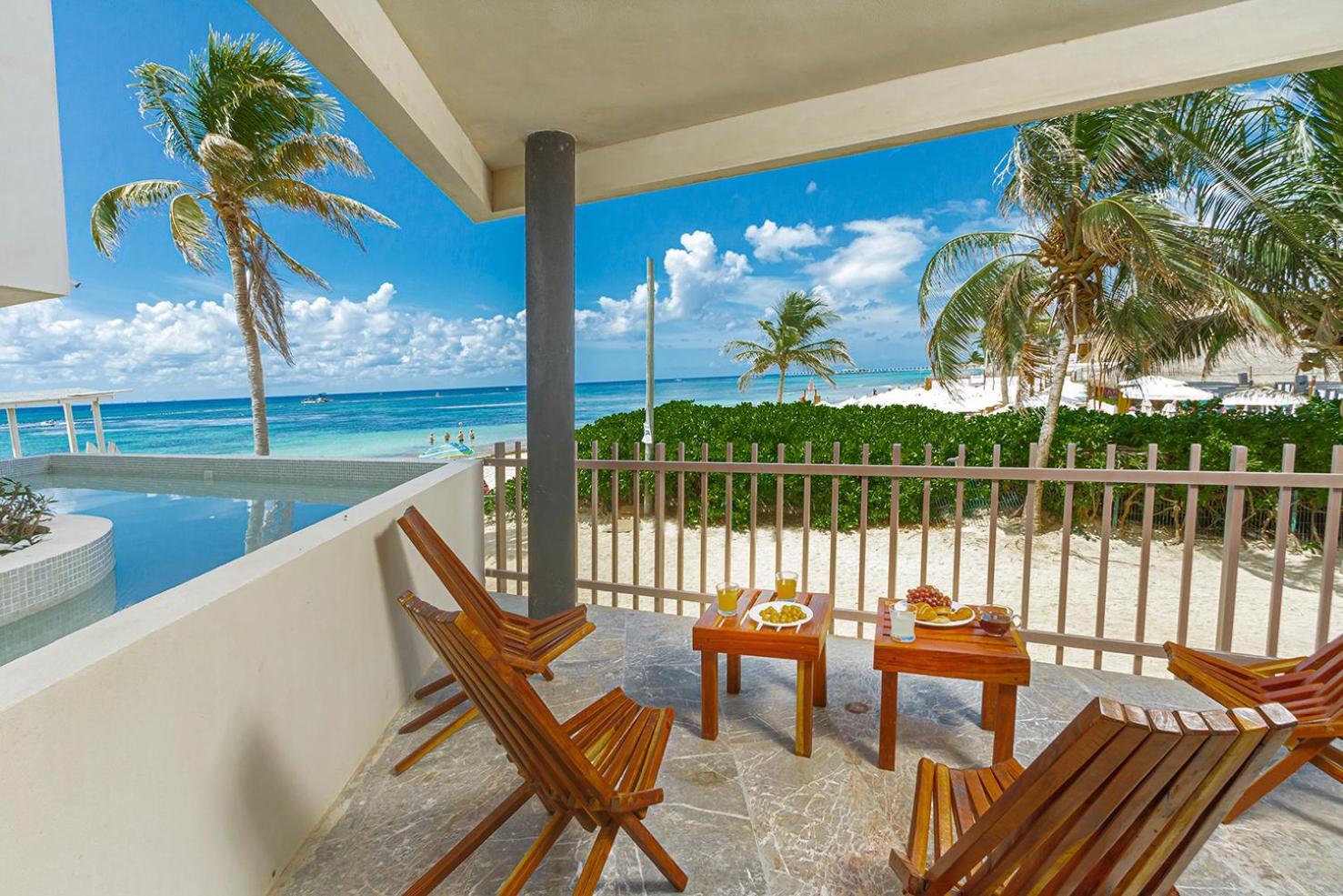 It Beach 302 Y 003 Primera Linea De Playa Beach Playa del Carmen Exterior photo